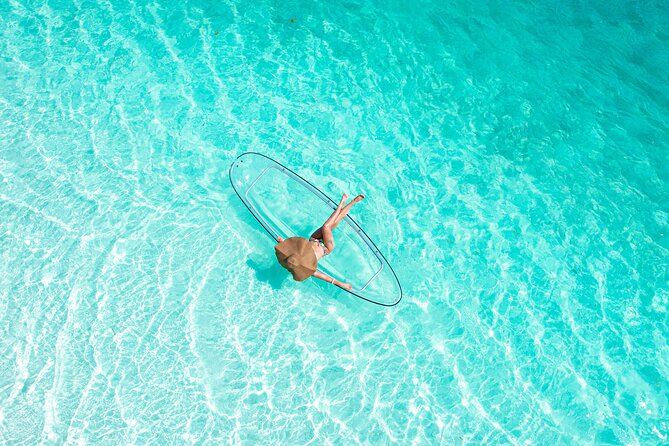 Romantic Clear Kayak Drone Photoshoot for Couples Turks & Caicos - Best occasions for booking
