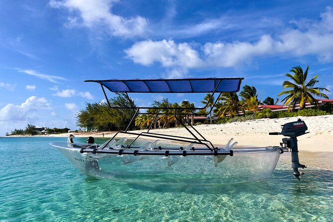 Sip & Sea Mangrove Glass Boat Tour Grand Turk Island - Columbus Landfall National Park and the salt coast