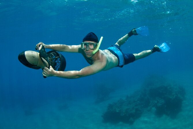 Snorkeling with Sea Scooters and Sea Adventure - Offshore - What the sea scooter changes in the water