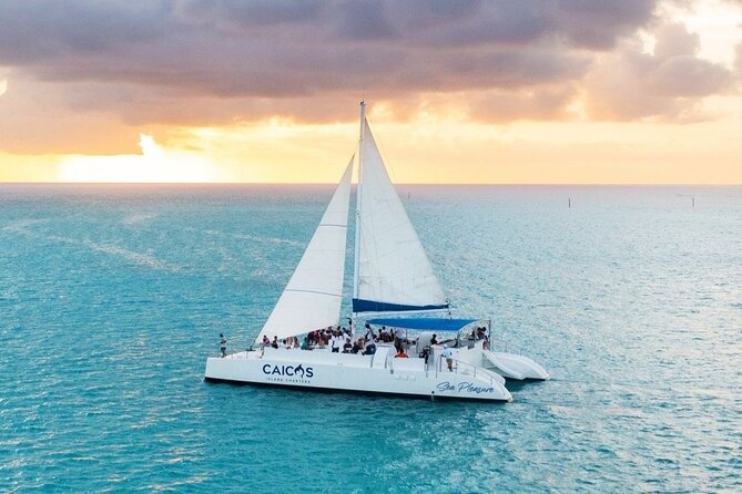 Sunset Cruise from Providenciales - Leaving Turtle Cove Marina for Grace Bay