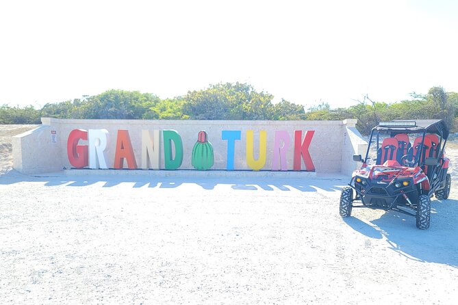 Trail Master UTV, 4 Seater - Grand Turk - Starting outside the Grand Turk cruise port