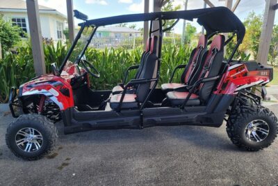 Trail Master UTV, 4 Seater – Grand Turk