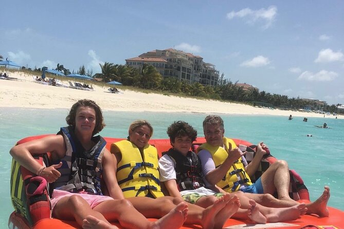 Tubing on grace bay beach Turks and caicos islands - Pickup and finding the right meeting point