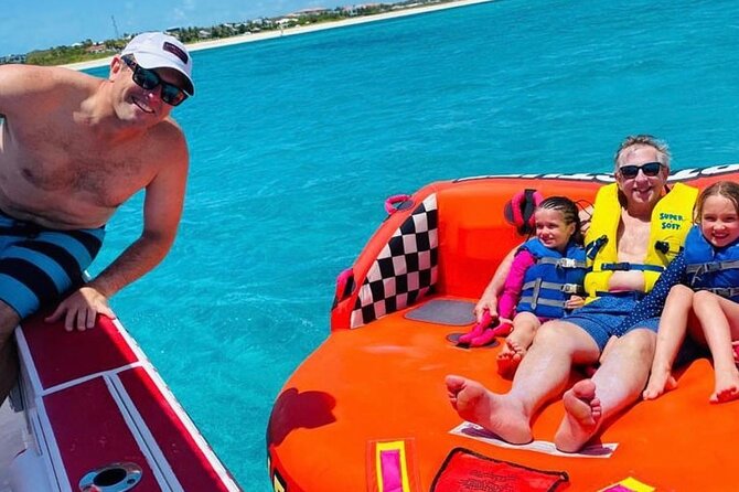 Tubing on grace bay beach Turks and caicos islands - What to bring and what to confirm